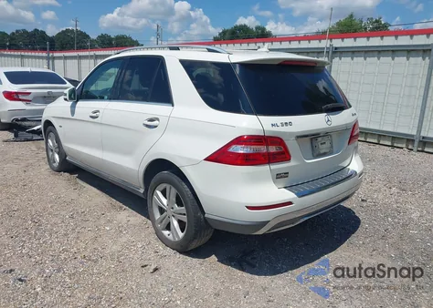 2012 Mercedes-Benz Ml 350 4Matic из США, поврежденный, VIN 4JGDA5HB3CA059006